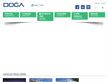 Tablet Screenshot of doga.com.tr