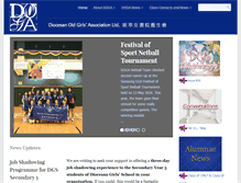 Tablet Screenshot of doga.org.hk